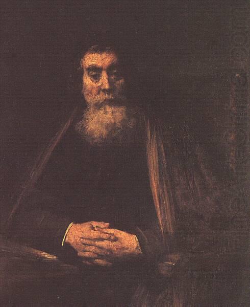 REMBRANDT Harmenszoon van Rijn Portrait of an Old Man  dy china oil painting image